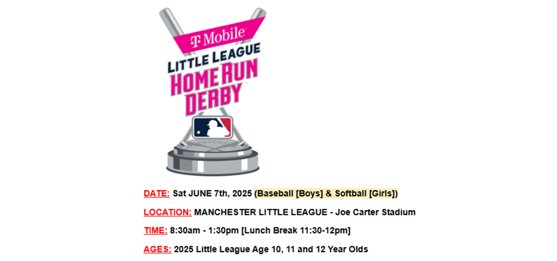 2025 Little League Home Run Derby - Manchester