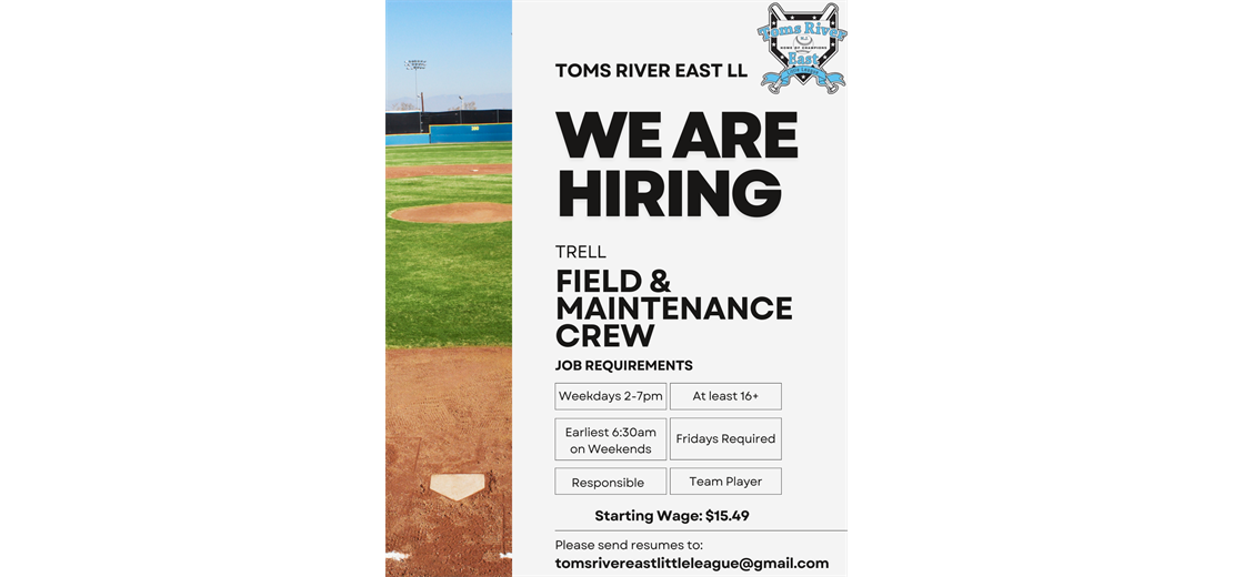 Hiring! Field & Maintenance